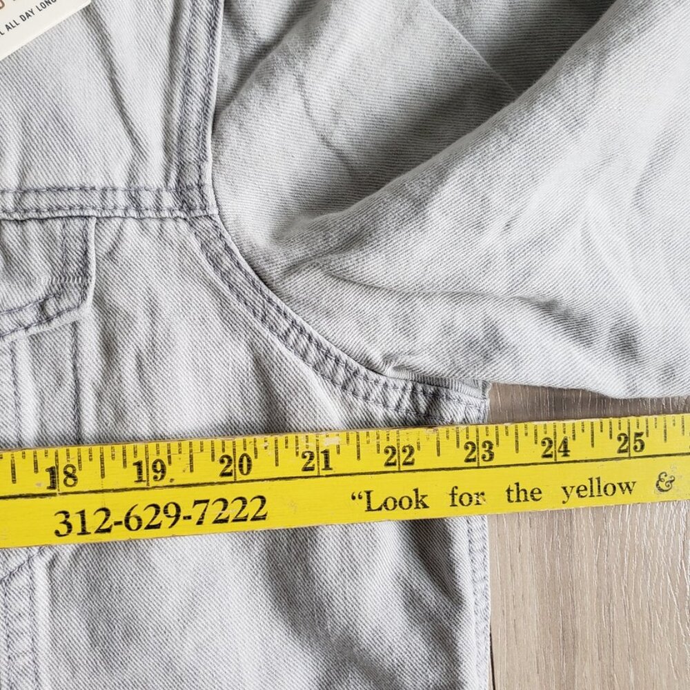 Lucky Brand Denim Jacket Mens L Gray Linen Blend Oakland NWT - Picture 4 of 6